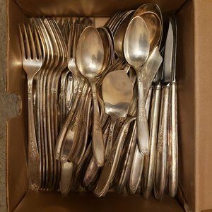 1847 Silverware 55 pieces